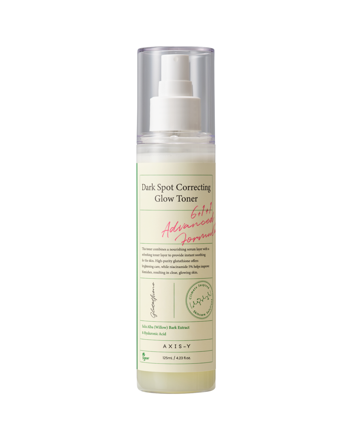 Nước cân bằng AXIS-Y Dark Spot Correcting Glow Toner 125 ml