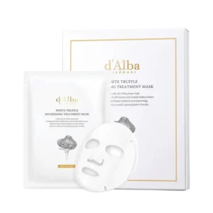 Mặt nạ d'Alba White Truffle Nourishing Treatment Mask – bộ 4 hộp, 20 miếng