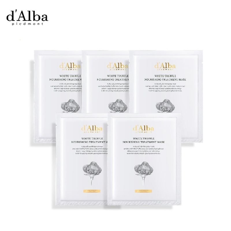 Mặt nạ dưỡng da d'Alba White Truffle Hàn Quốc – 5 miếng trong mỗi hộp