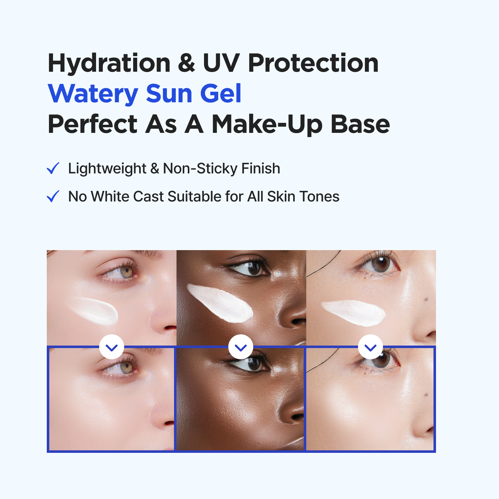 Kem chống nắng Isntree Hyaluronic Acid Watery Sun Gel SPF50+ PA++++ 50ml - Ảnh 2
