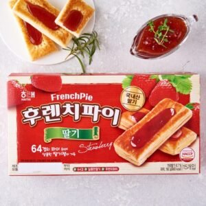 Bánh Haitai French Pie mứt dâu 192 g