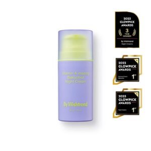Kem dưỡng By Wishtrend Vitamin A-mazing Bakuchiol Night Cream 30 g