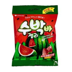 Kẹo dẻo dưa hấu Lotte Jellycious Watermelon Bar 56 g