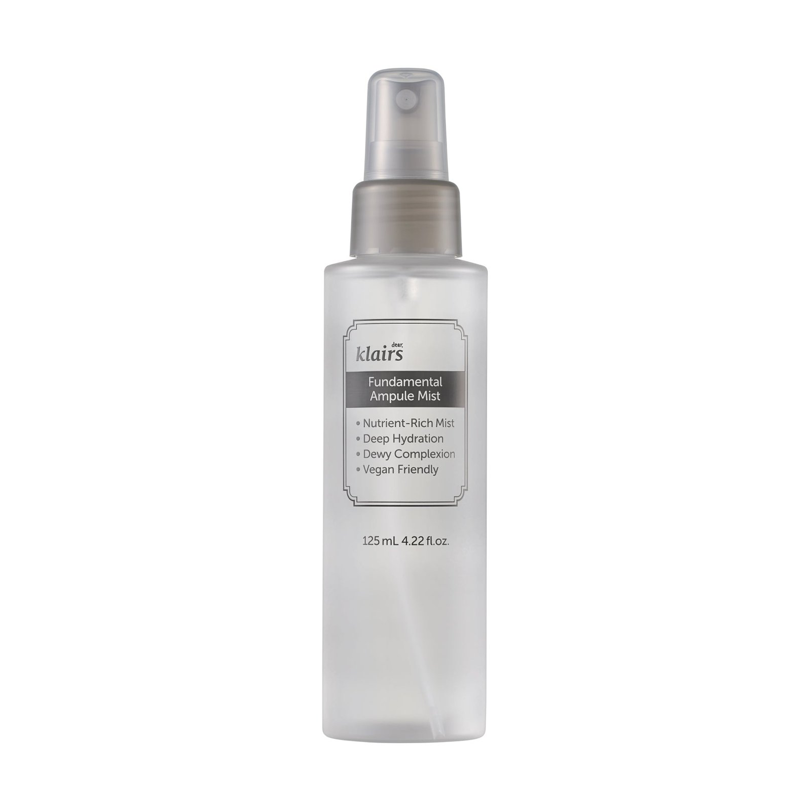 Xịt dưỡng Dear, Klairs Fundamental Ampule Mist 125 ml