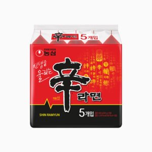 Mì Nongshim Shin Ramyun Original lốc 5 gói × 120 g