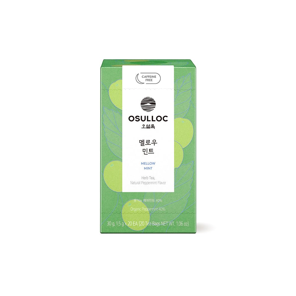 Trà thảo mộc OSULLOC Mellow Mint 20 túi