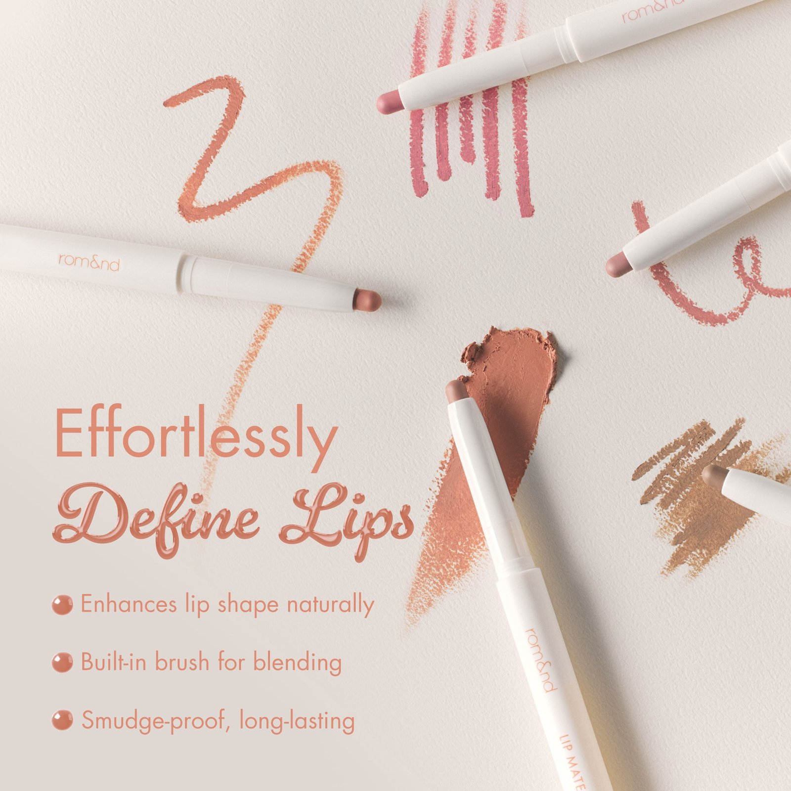 Chì viền môi Romand Lip Mate Pencil 0.5g - Ảnh 3
