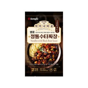 Mì tương đen Sempio Jjajang 640 g
