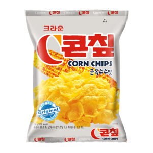 Snack bắp Crown C Corn Chips vị bắp nướng 70 g
