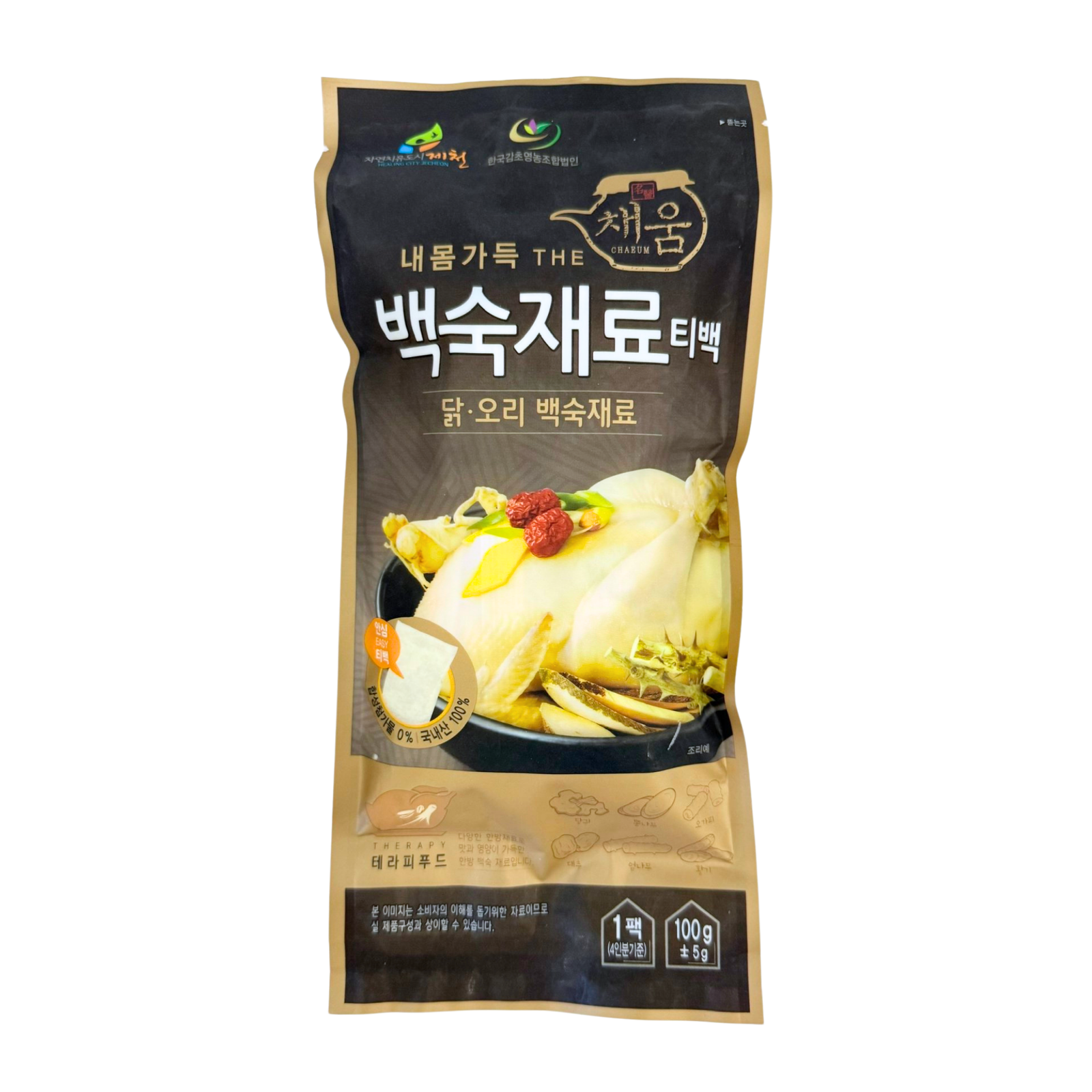 Túi nguyên liệu hầm gà vịt Chaeum 100g