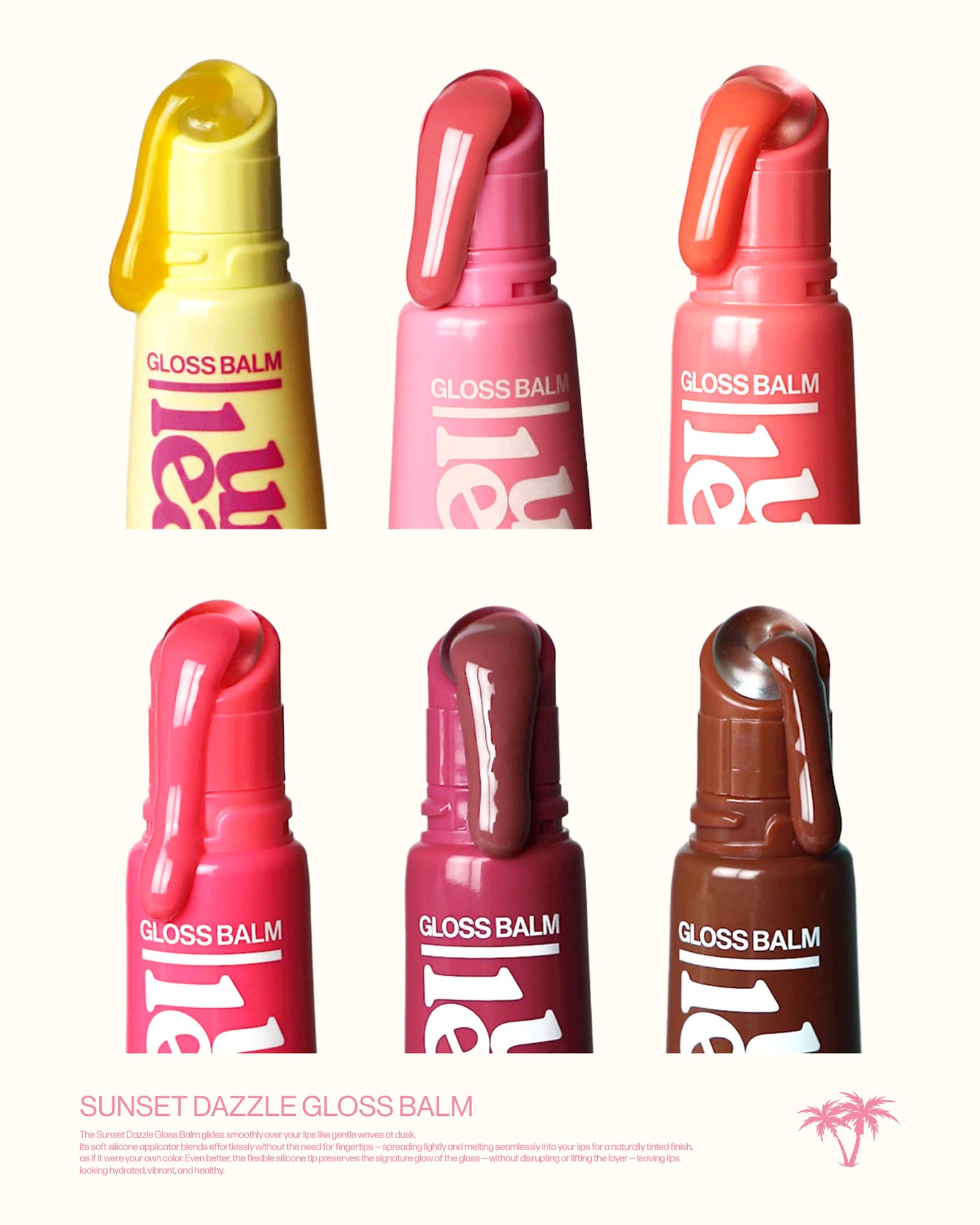 Son bóng Unleashia Sunset Dazzle Gloss Balm 10g - Ảnh 3