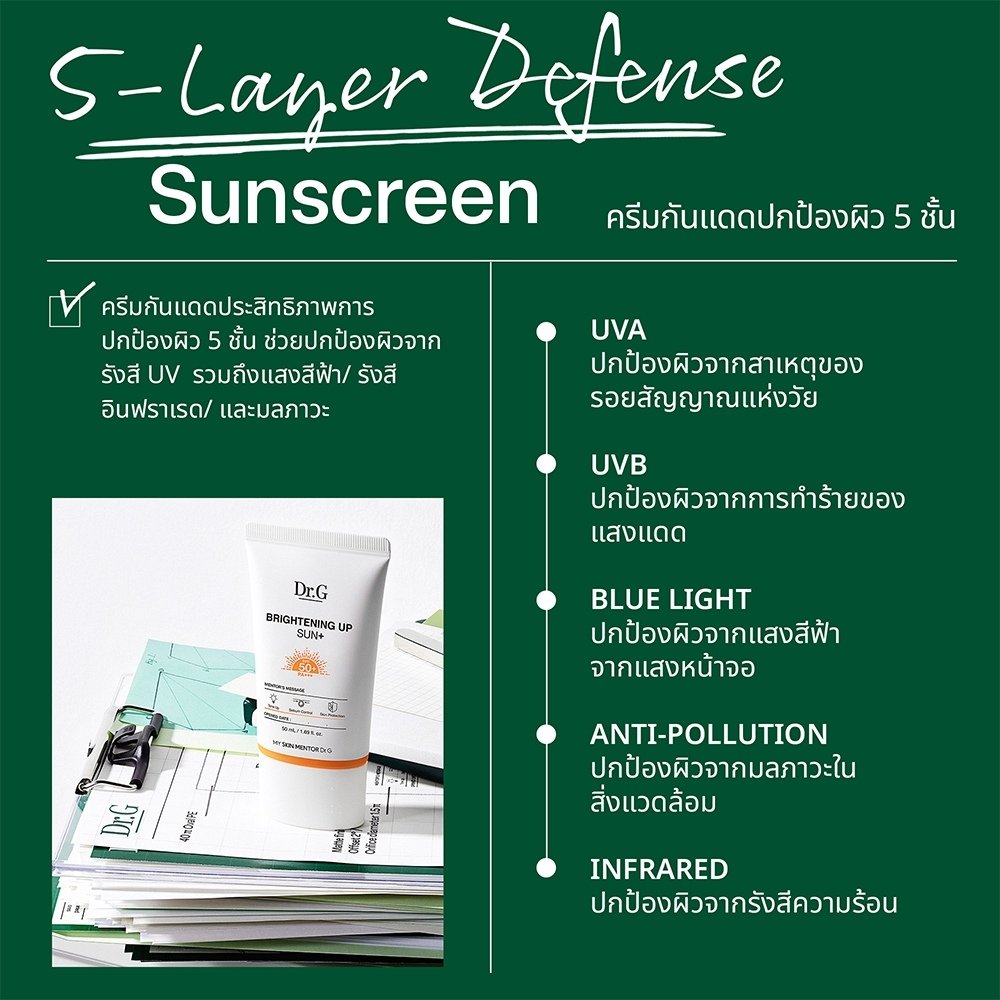 Kem chống nắng Dr.G Brightening Up Sun+ 50 ml - Ảnh 3
