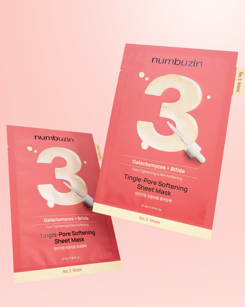 Mặt nạ Numbuzin No.3 Tingle-Pore Softening 10 miếng