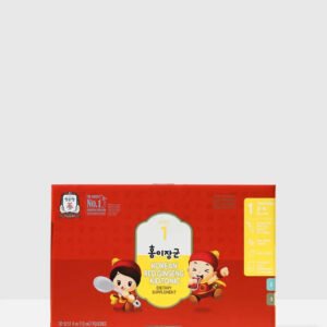 Nước hồng sâm JUNG KWAN JANG Kid Tonic Step 1 cho trẻ 3–4 tuổi 15 ml × 30 gói