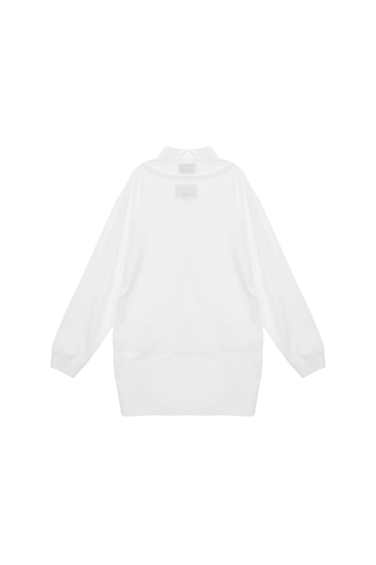Áo sơ mi MATIN KIM Oversize Layered màu trắng MK2334SH006M0WH - Ảnh 2