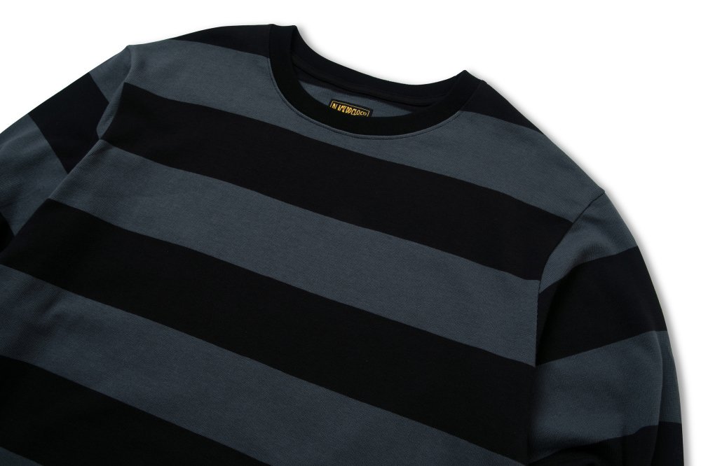 Áo thun dài tay BLACK PP Engineering Stripe L/S BP.23-11 - Ảnh 3