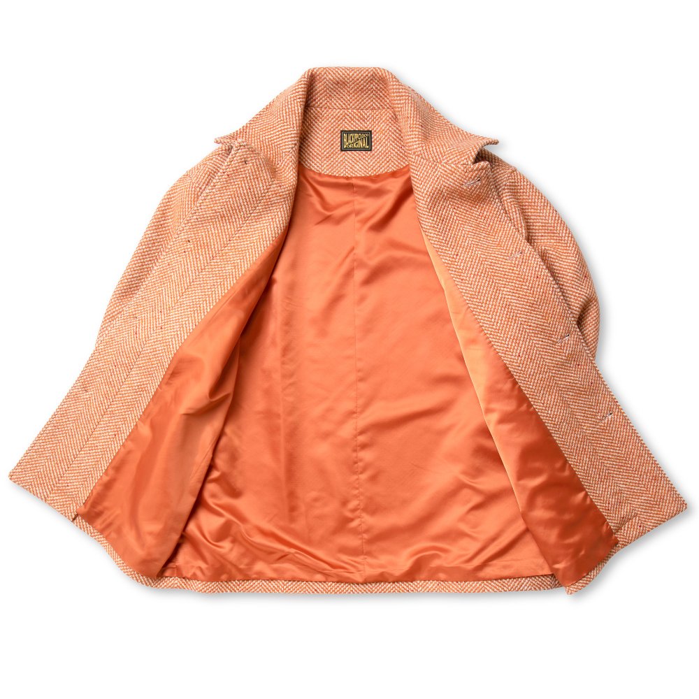 Áo khoác len BLACK PP OG Classic Short Coat Herringbone BP.25-14 - Ảnh 3