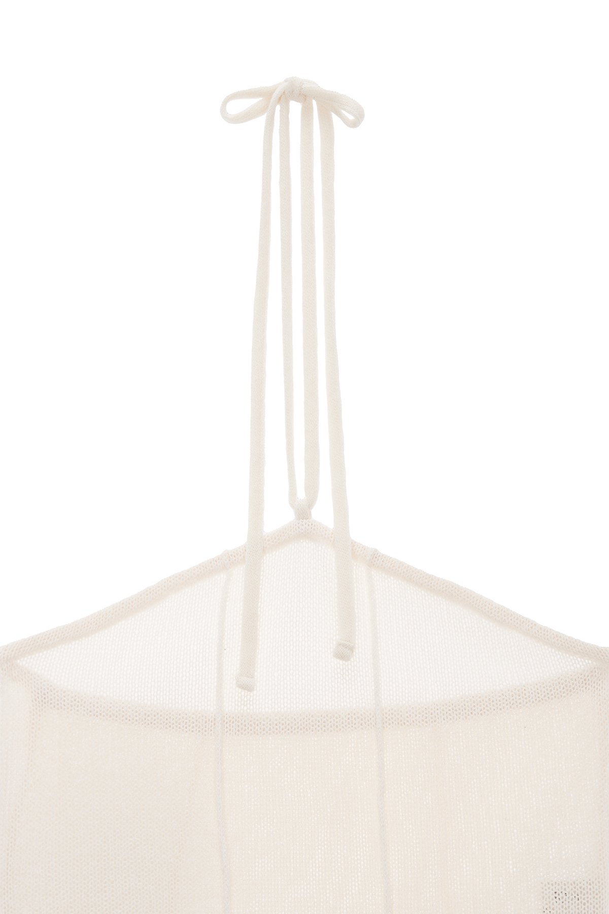 Áo ống cổ yếm MATIN KIM Halter Neck Tube màu ngà MK2334TS019M0IV - Ảnh 2