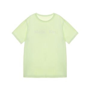 Áo thun MATIN KIM Logo T-Shirt màu xanh lá MK229NTS001M0GN