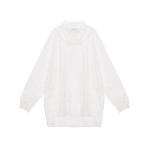 Áo sơ mi MATIN KIM Oversize Layered màu trắng MK2334SH006M0WH