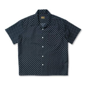 Áo sơ mi BLACK PP Polka Dot Archive Open Collar Shirt BP.26-07