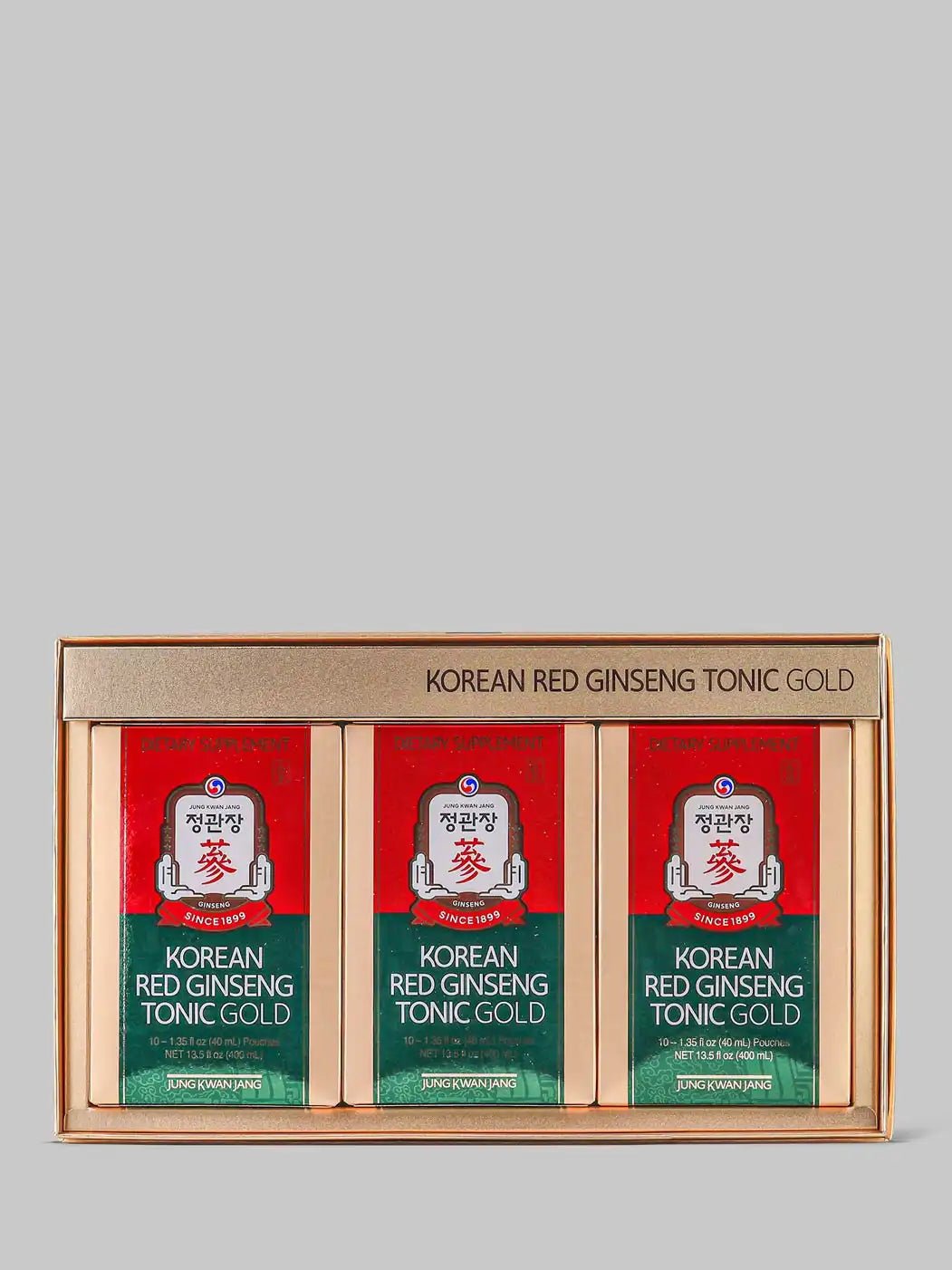 Nước hồng sâm JUNG KWAN JANG Tonic Gold 40 ml × 30 gói - Ảnh 2