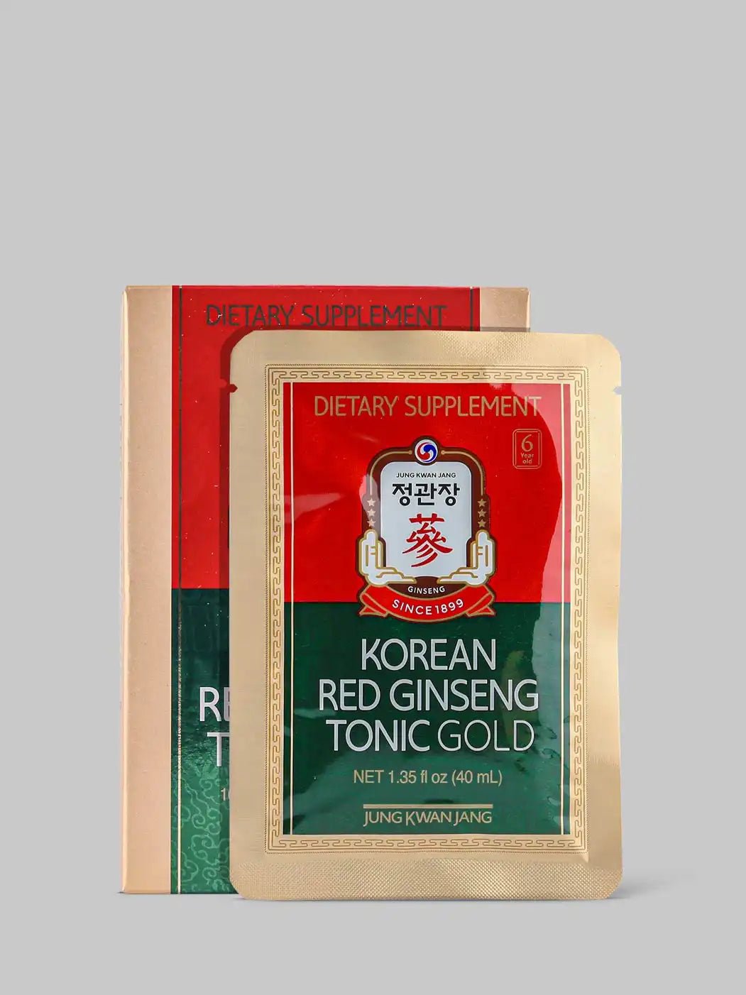 Nước hồng sâm JUNG KWAN JANG Tonic Gold 40 ml × 30 gói - Ảnh 3